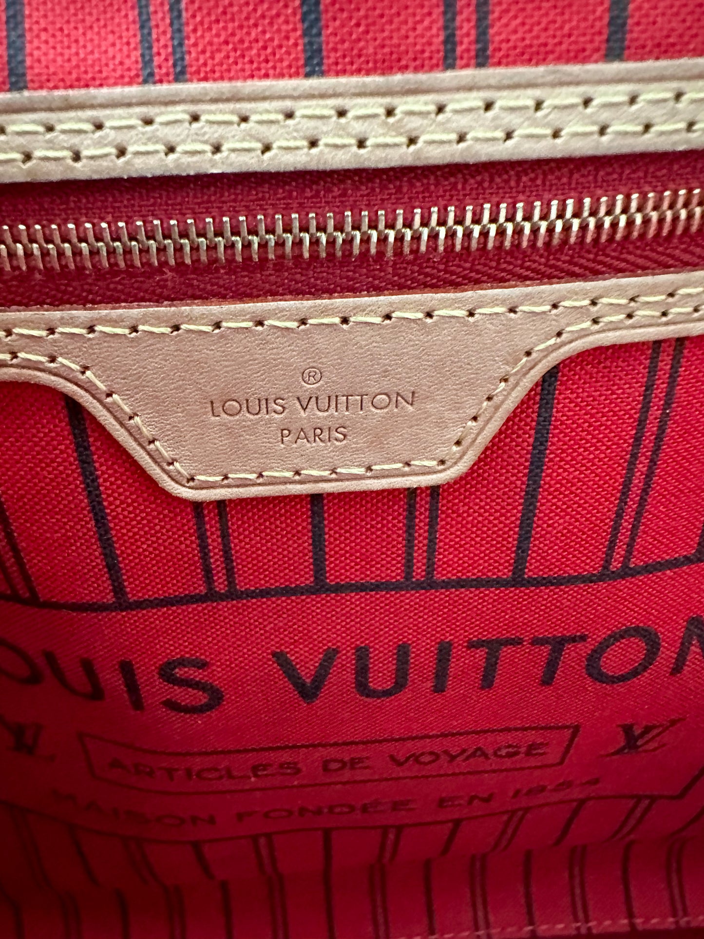 Louis Vuitton Brown Monogram Neverfull MM