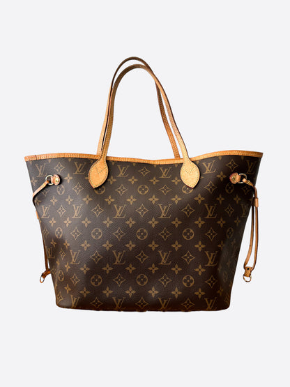 Louis Vuitton Brown Monogram Neverfull MM