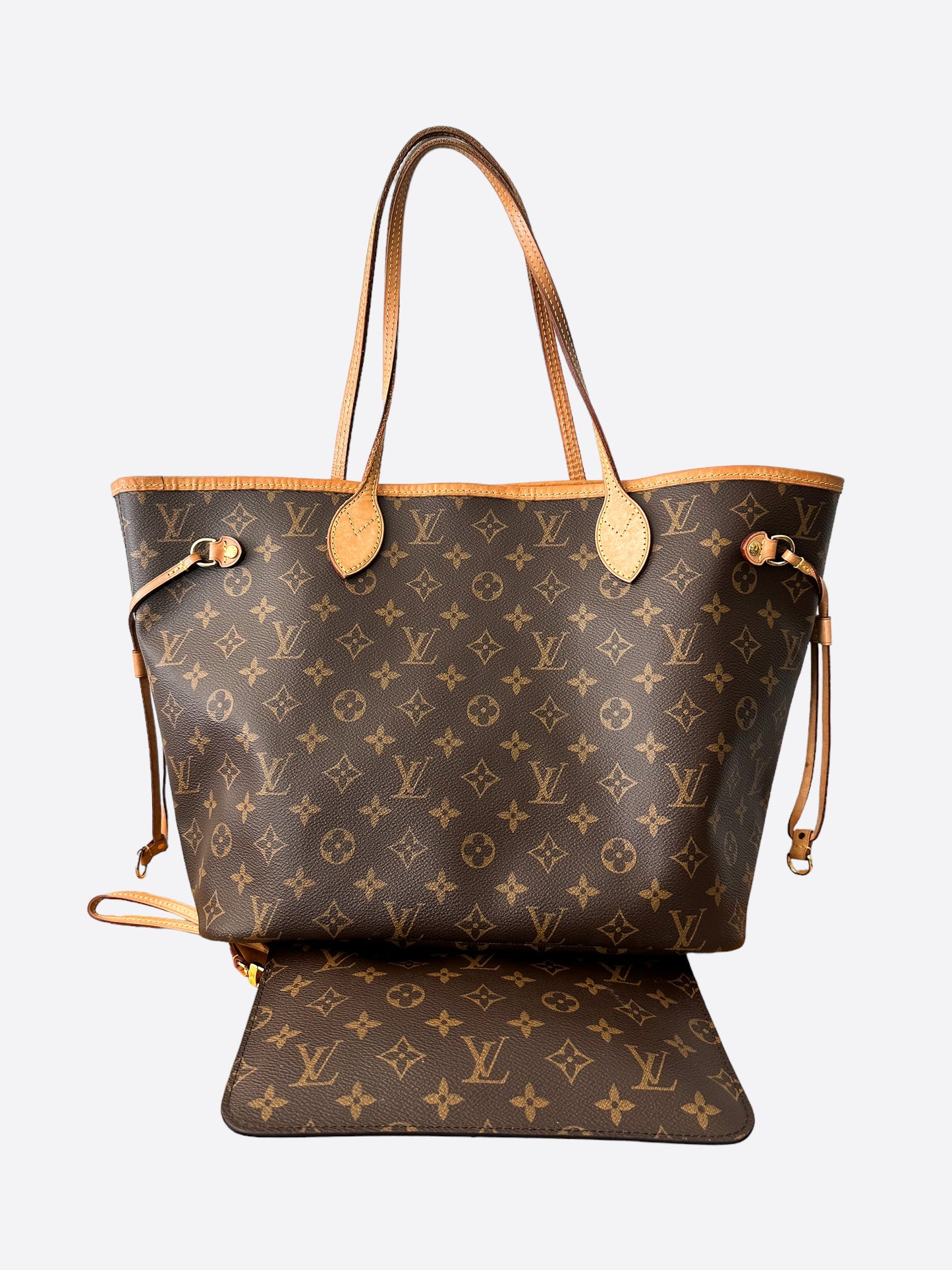 Louis Vuitton Brown Monogram Neverfull MM