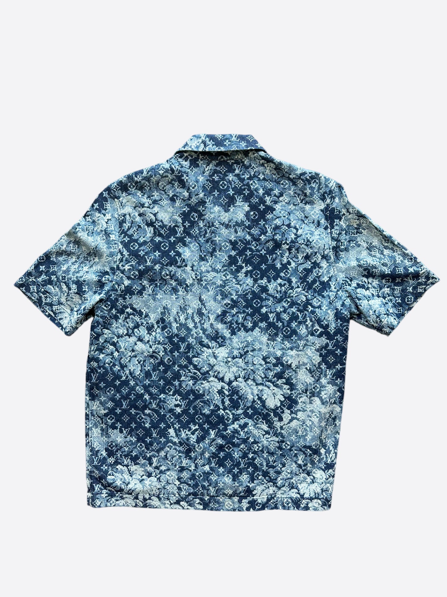 LV tapestry Hawaiian shirt