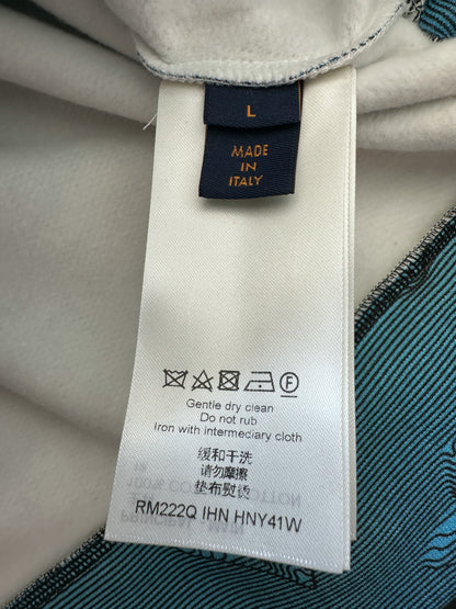 Louis Vuitton Blue 2054 Monogram Hoodie