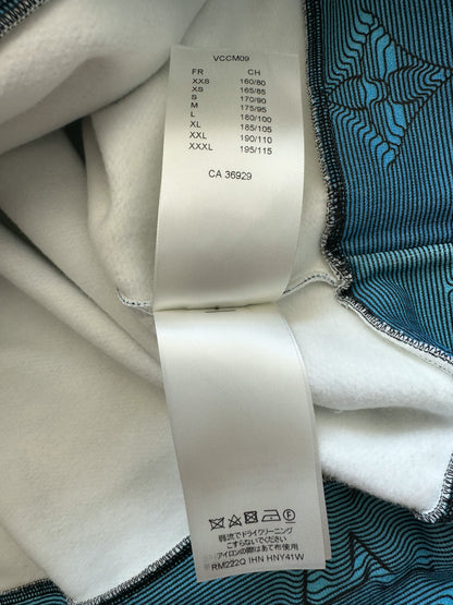 Louis Vuitton Blue 2054 Monogram Hoodie