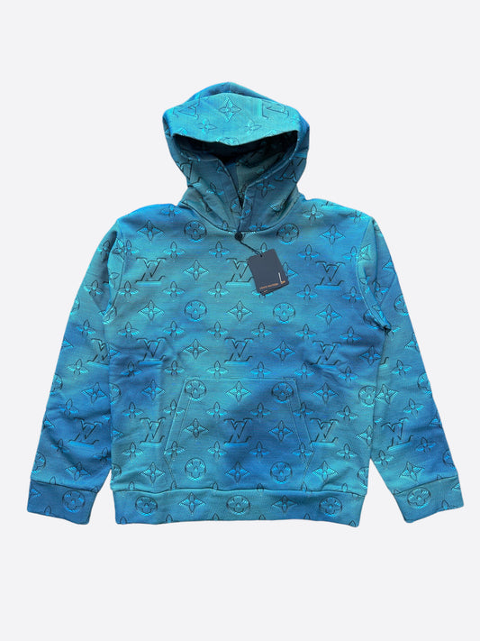 Louis Vuitton Blue 2054 Monogram Hoodie