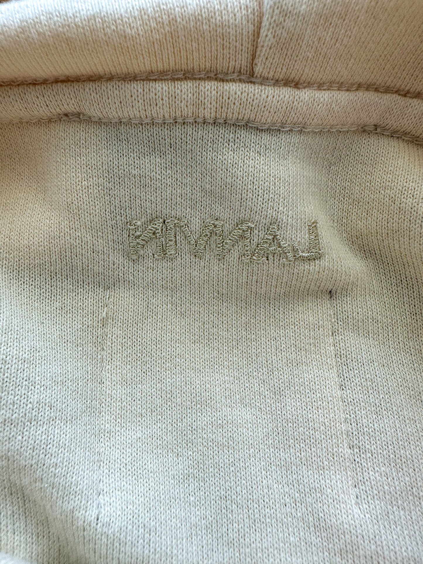 Gallery Dept Lanvin Beige Logo Reverse Hoodie