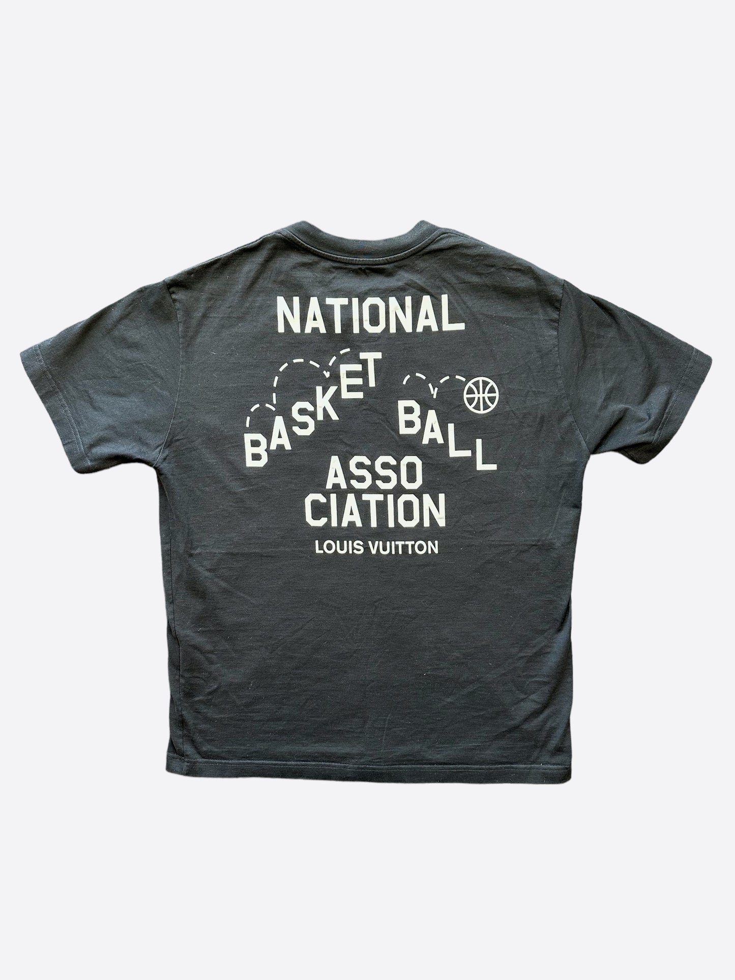 Louis Vuitton Black NBA Logo T-Shirt – Savonches