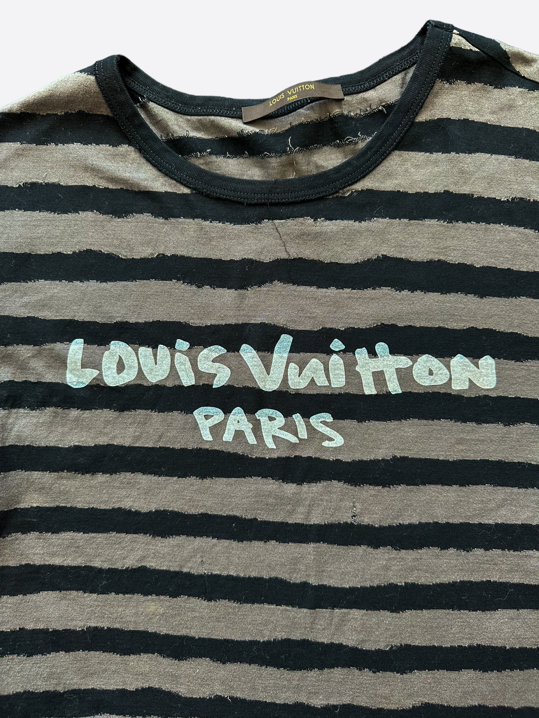 Louis Vuitton Stephen Sprouse Striped T-Shirt