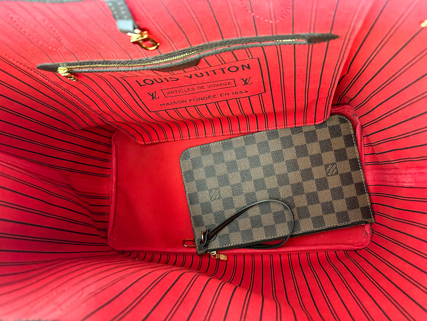 Louis Vuitton Damier Ebene Neverfull GM