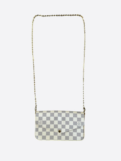 Louis Vuitton Damier Azur Felicie Pochette