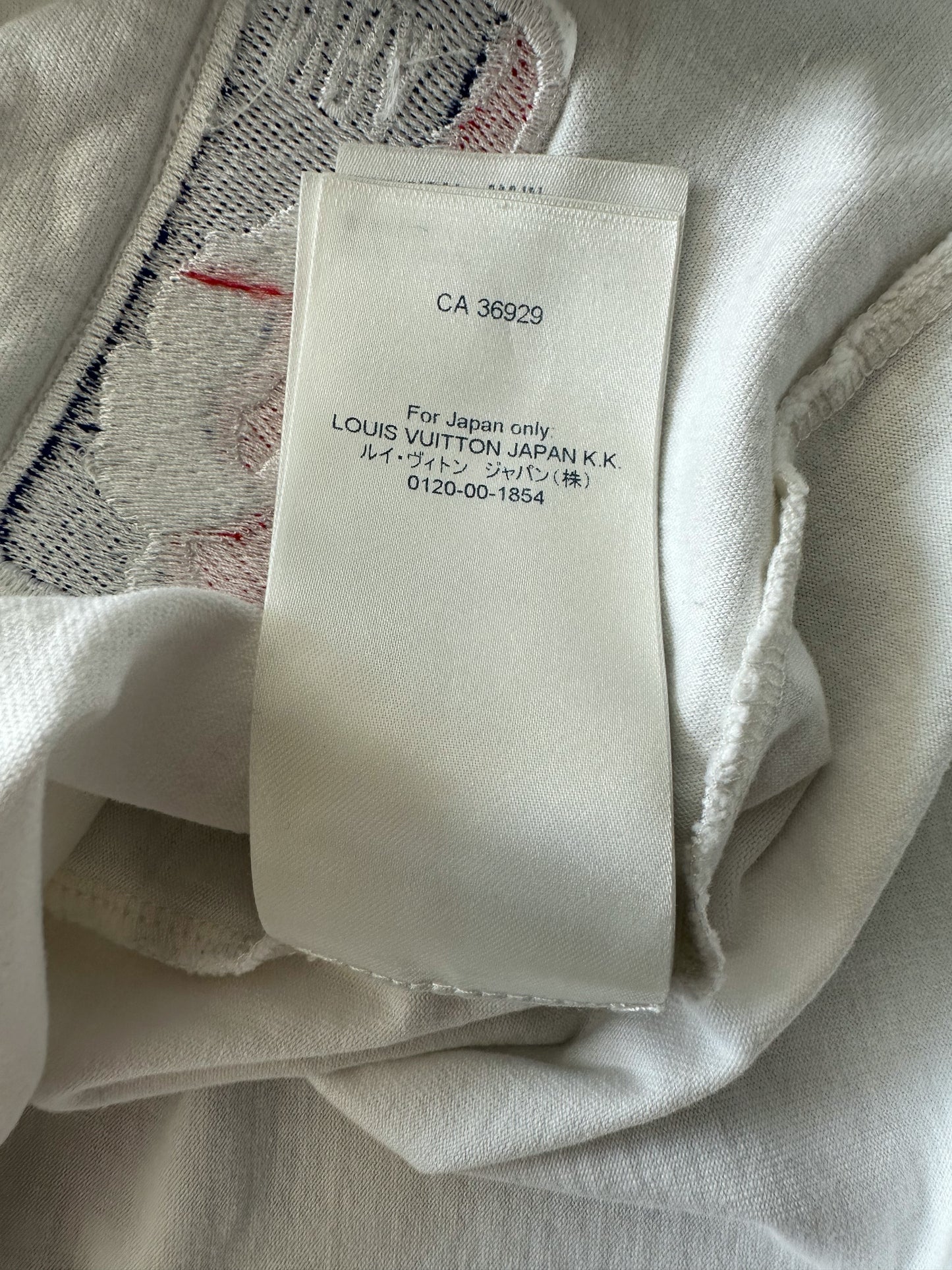 Louis Vuitton NBA Basketball Embroidered White T-shirt – Boutique
