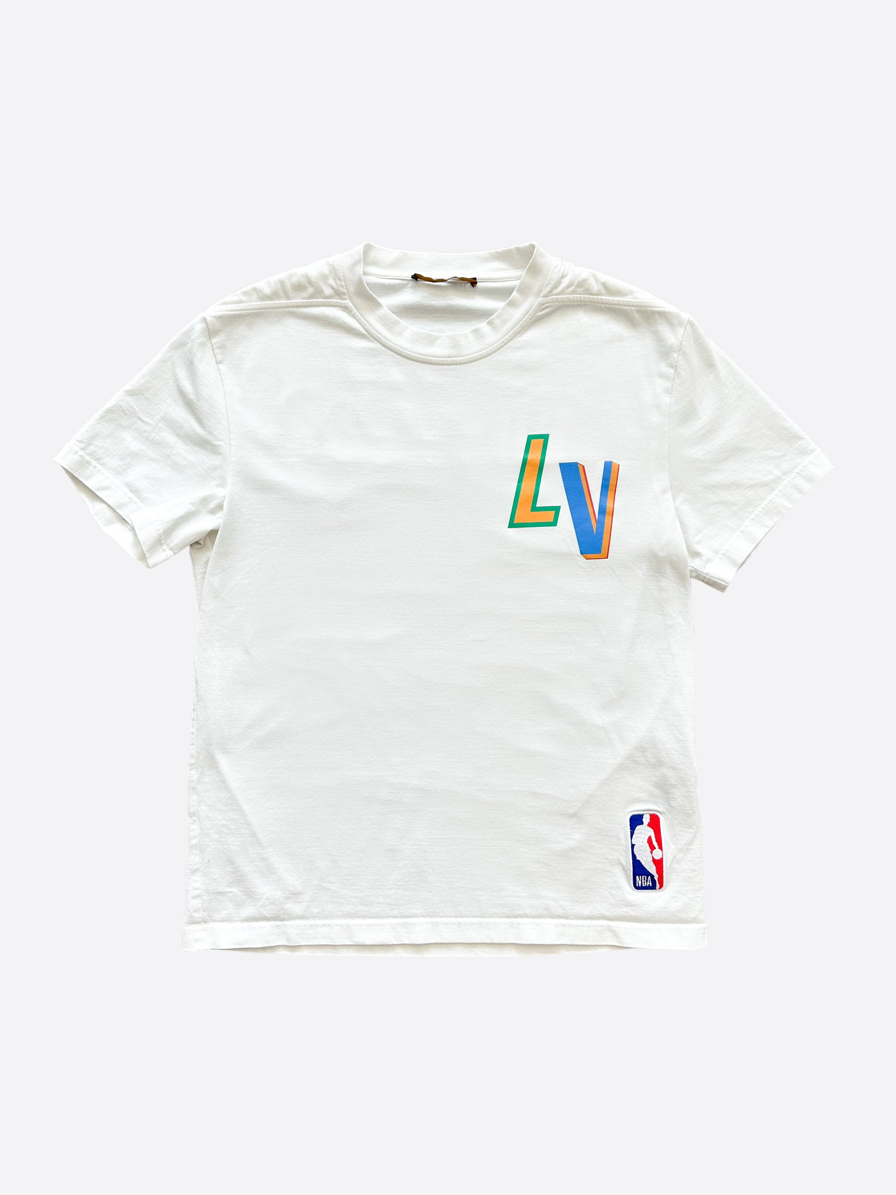 Louis Vuitton x NBA Logo Letter Print White 1A8X8R US XL
