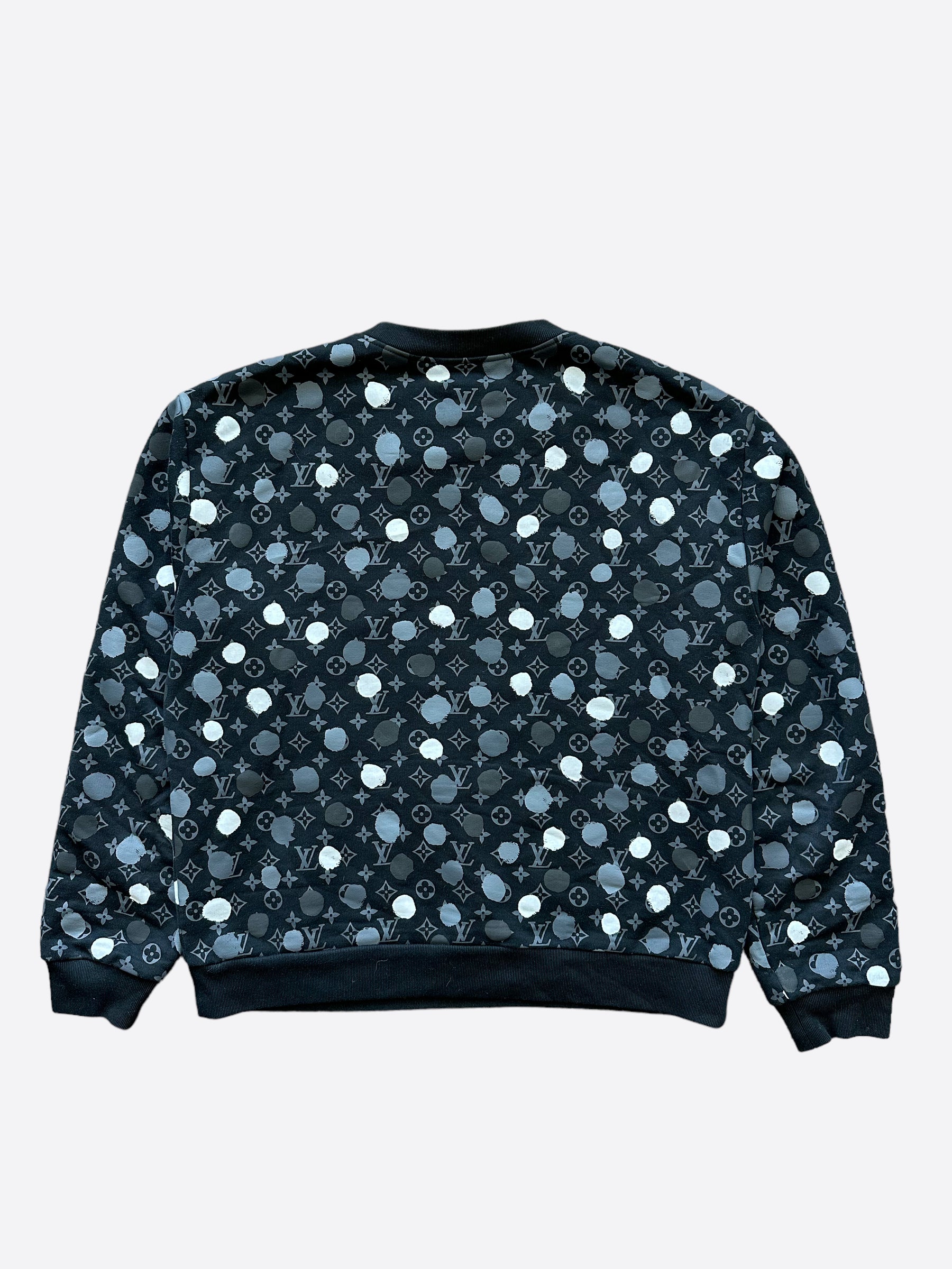 vuitton black monogram sweater
