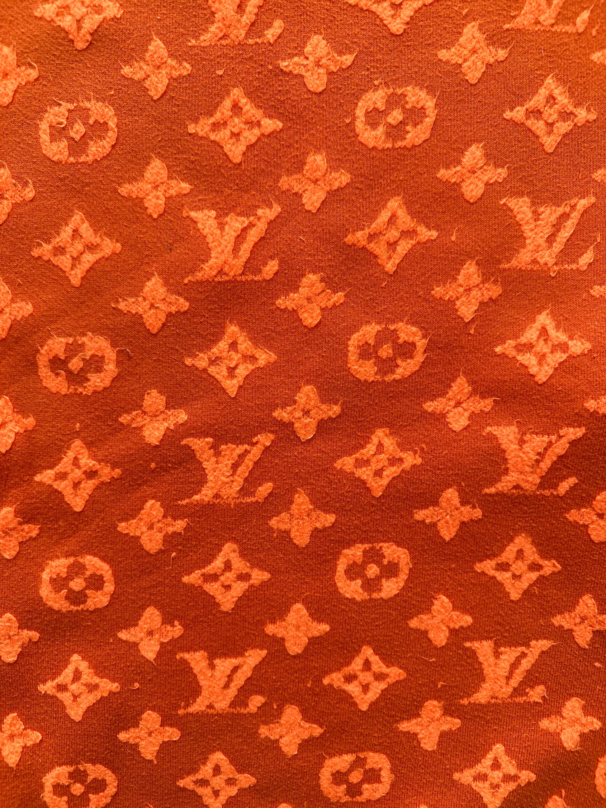 Louis Vuitton LV Orange Monogram Sweater Shirt 🎃