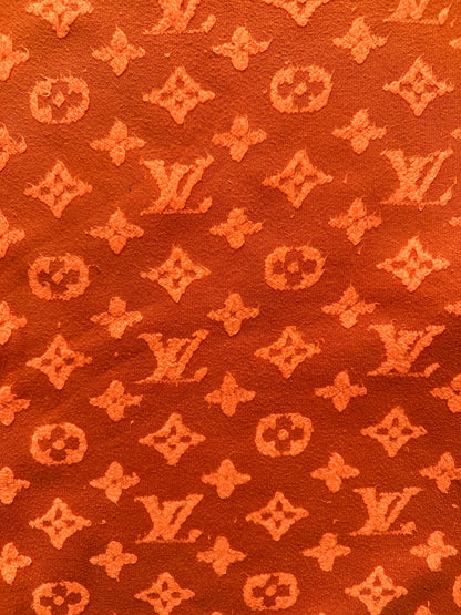 Louis Vuitton Orange Monogram Sweater