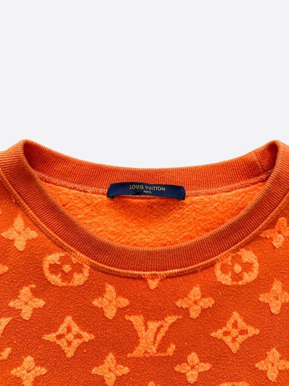 Louis Vuitton Orange Monogram Sweater