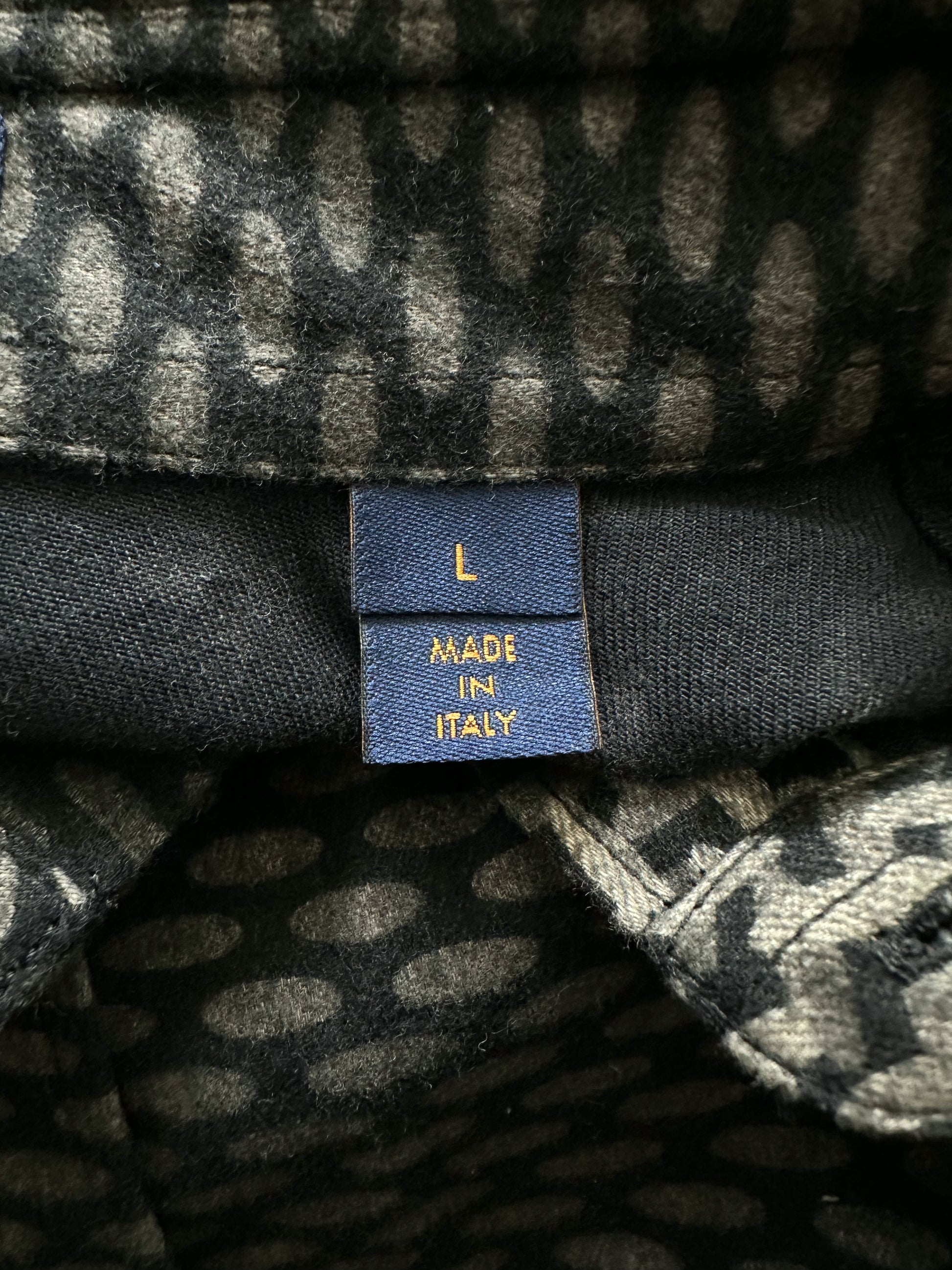 Louis Vuitton x Nigo MNGM Waves Giant Damier Flannel Shirt Charbon Men's -  SS20 - US