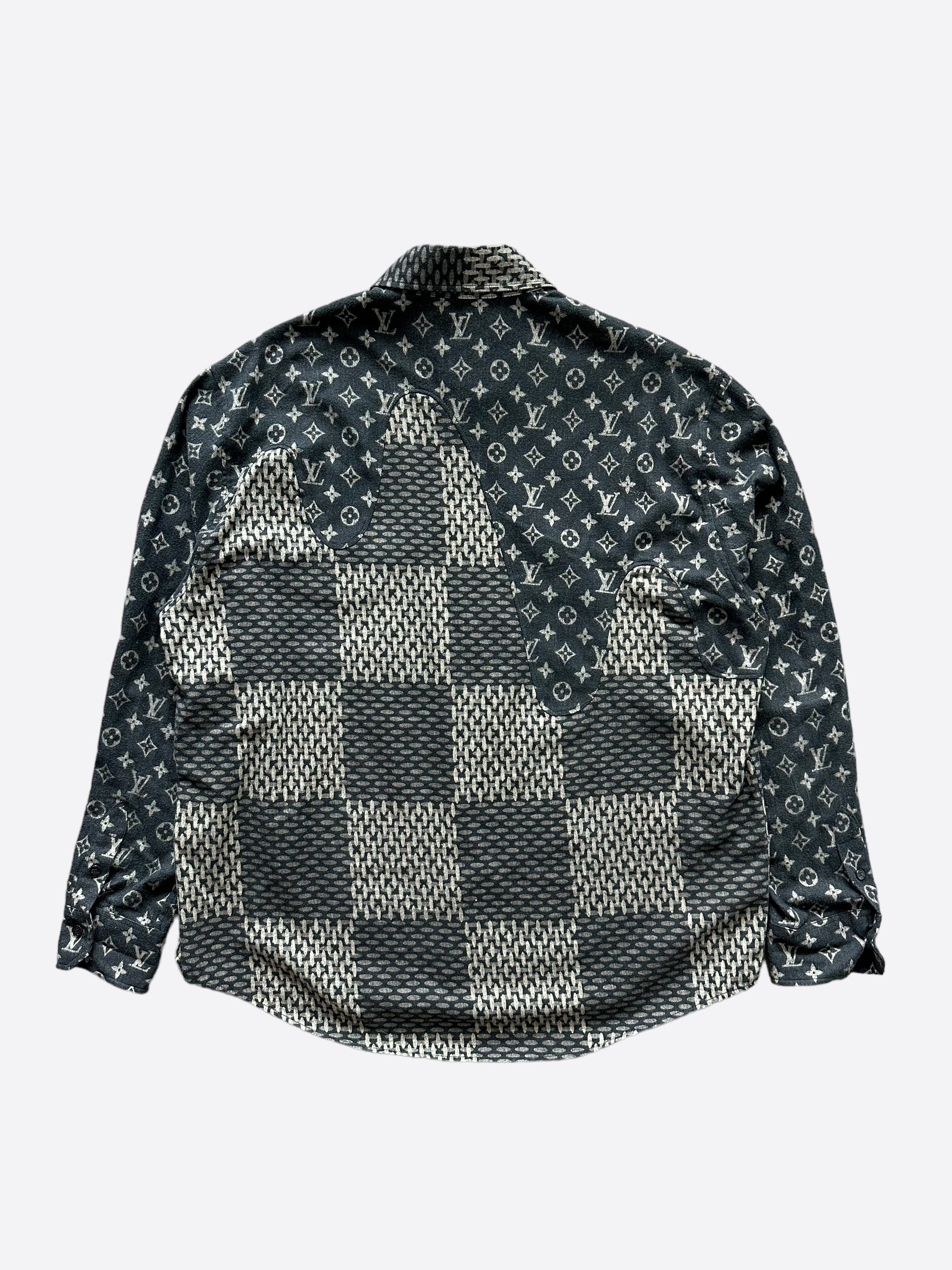 Louis Vuitton Nigo Giant Damier Monogram Button Up Shirt