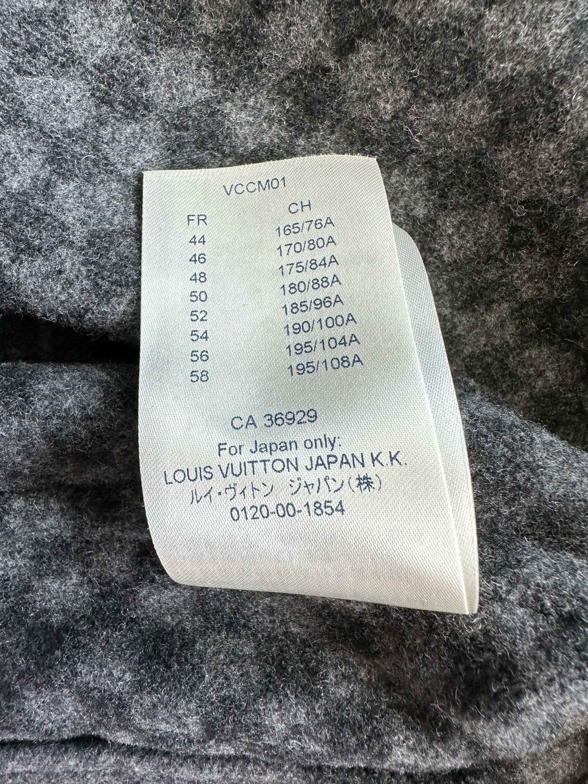 Louis Vuitton x Nigo Giant Damier Duffle Coat