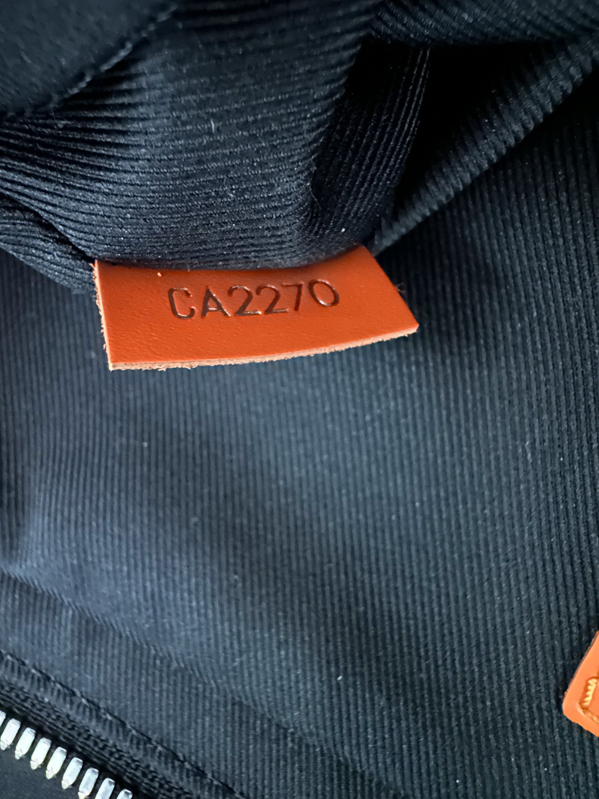 Louis Vuitton Orange Giant Damier Graphite Alpha Messenger Bag