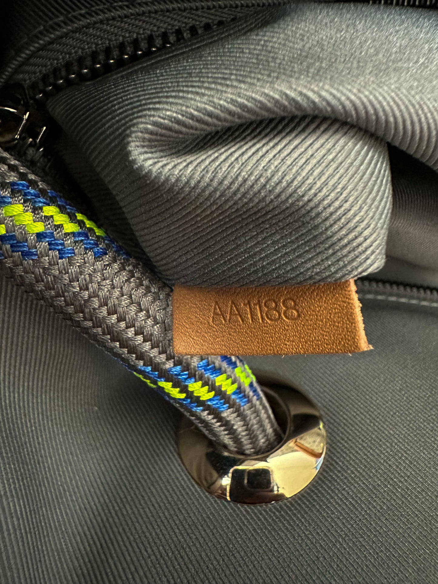 Louis Vuitton Titanium Monogram Keepall 50