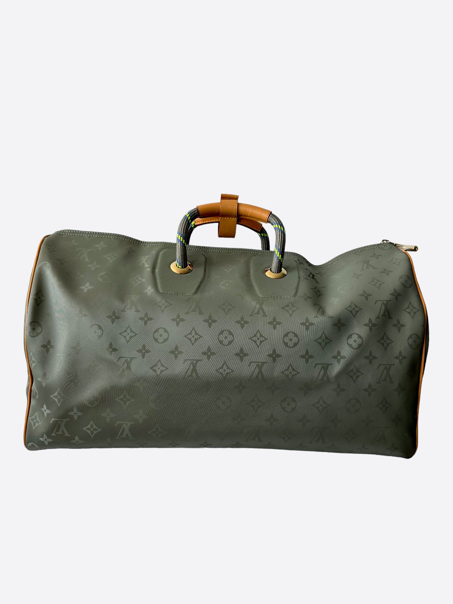 Louis Vuitton Titanium Monogram Keepall 50