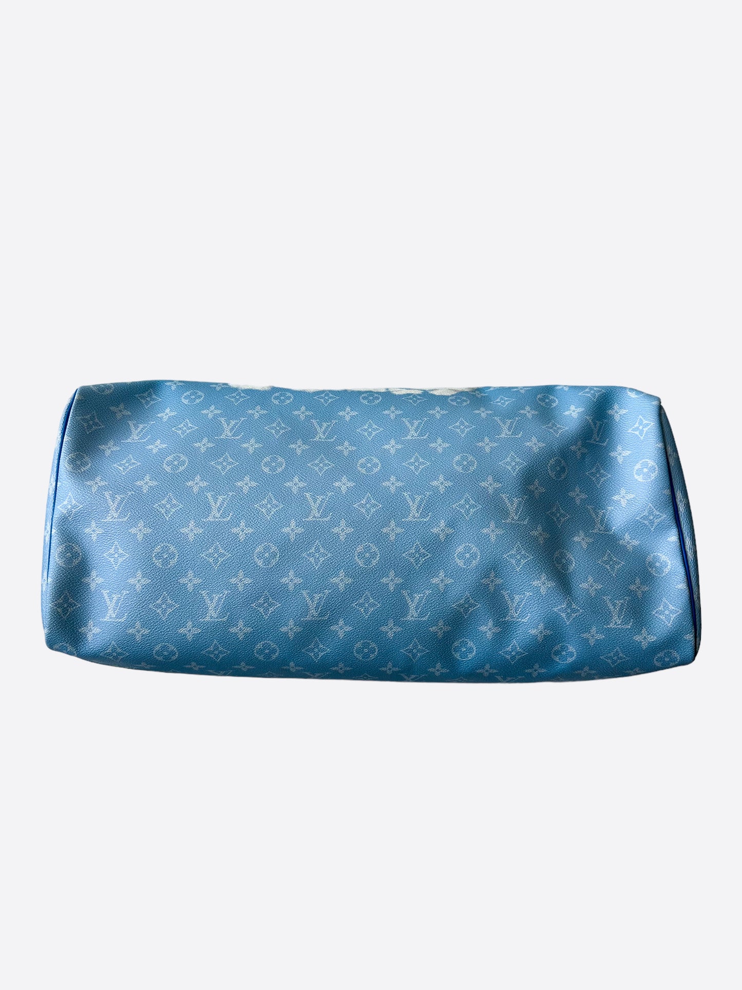 Louis Vuitton Blue Cloud Monogram Keepall 50