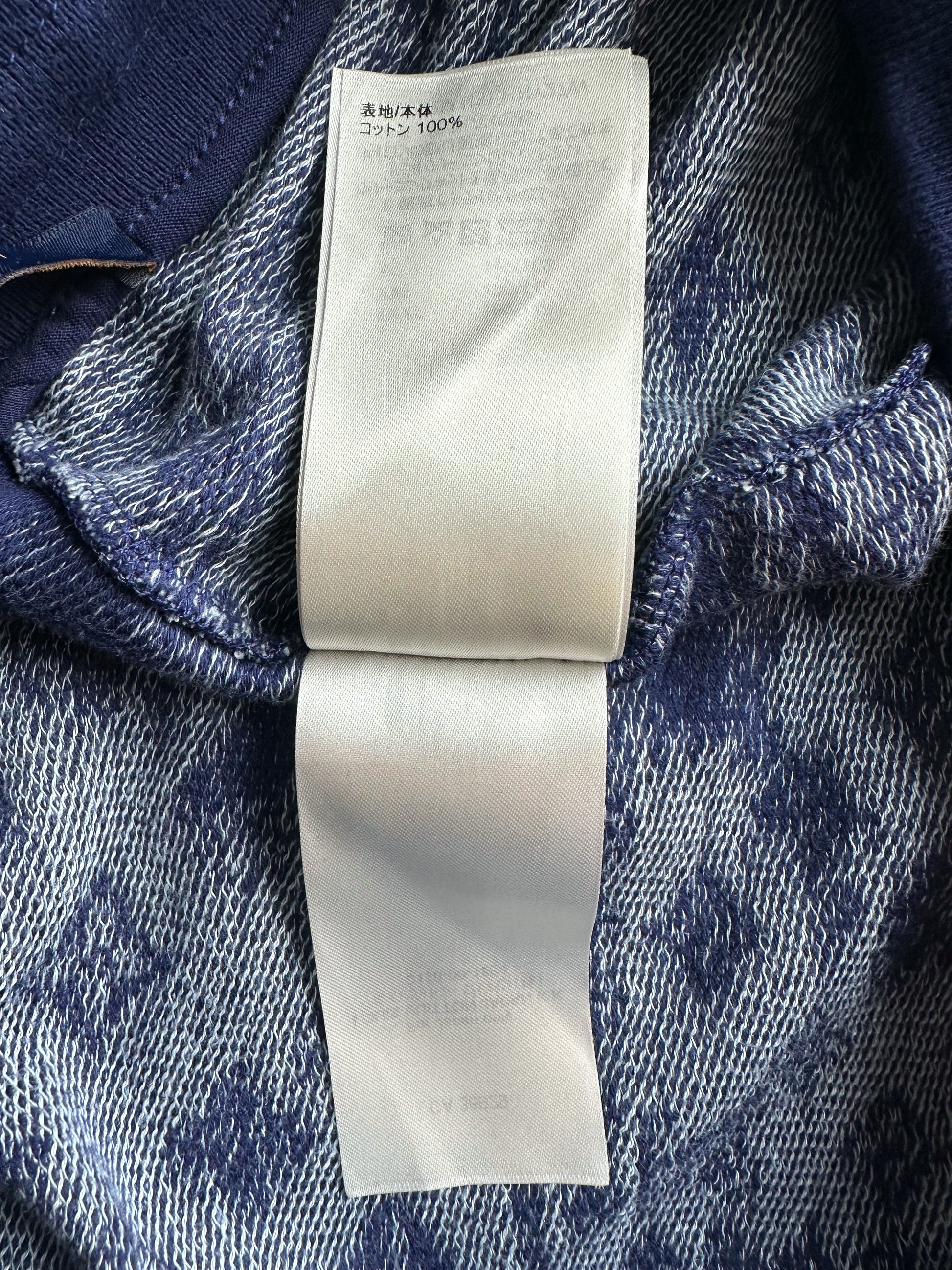 Louis Vuitton Blue Bleached Bandana Monogram Swim Shorts