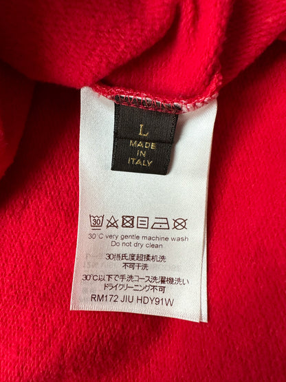 Louis Vuitton Supreme Red Box Logo Hoodie