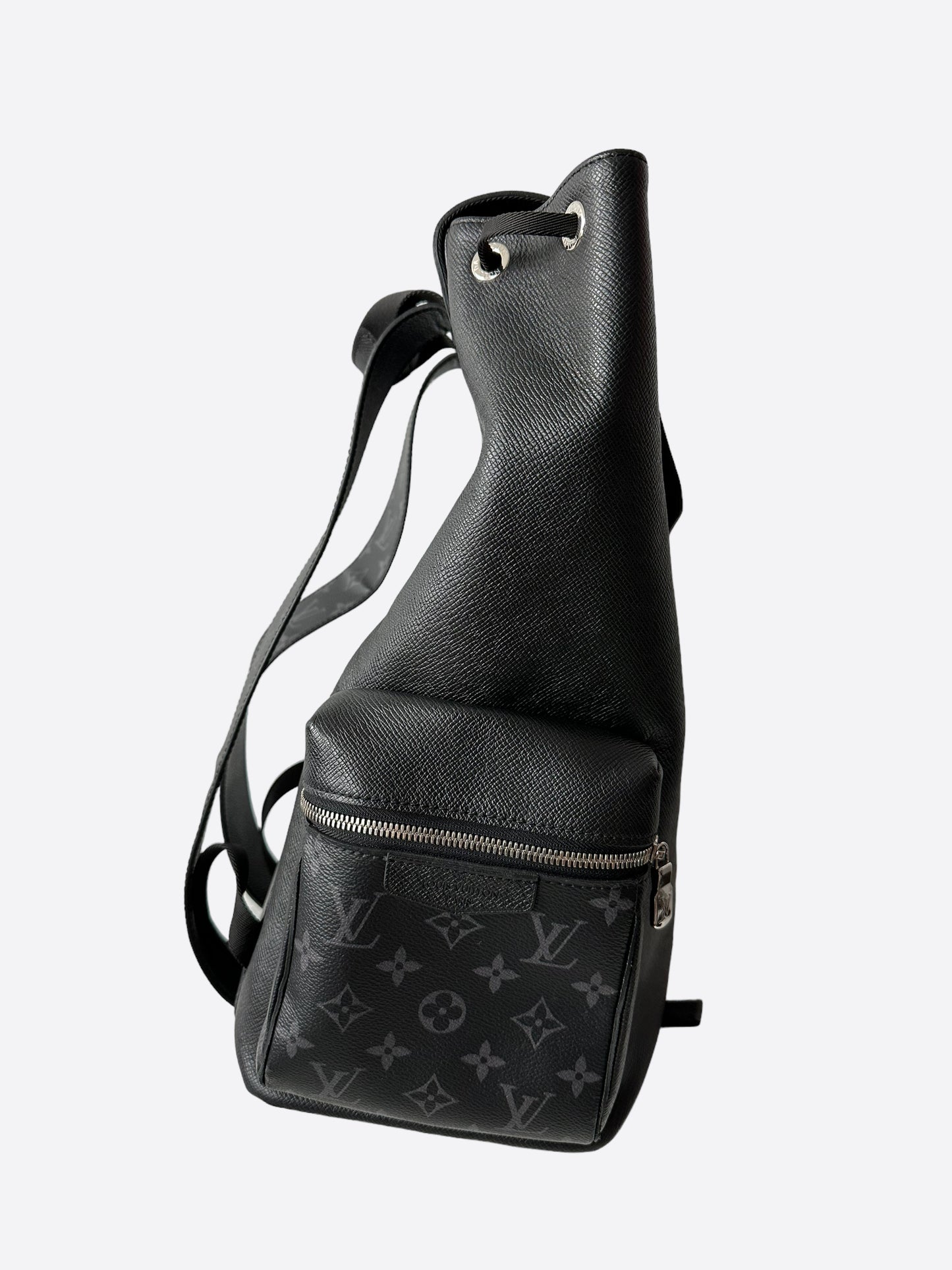 louis vuitton backpack trio black Mnogram Eclipse Bag The iconic motif in tone Louis Vuitton Trio Backpack Black
