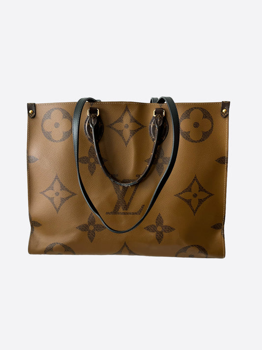 Louis Vuitton Brown Reverse Monogram On The Go GM