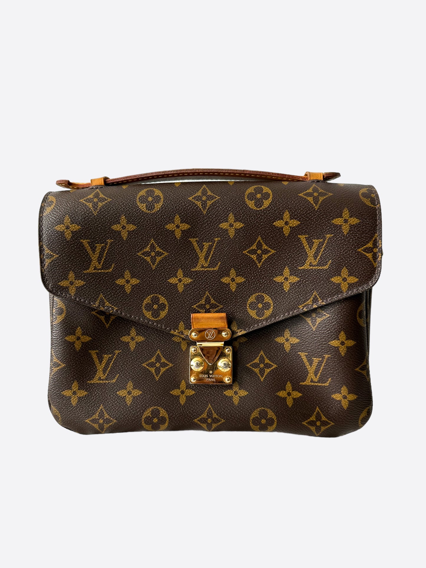 Louis Vuitton Brown Monogram Pochette Metis