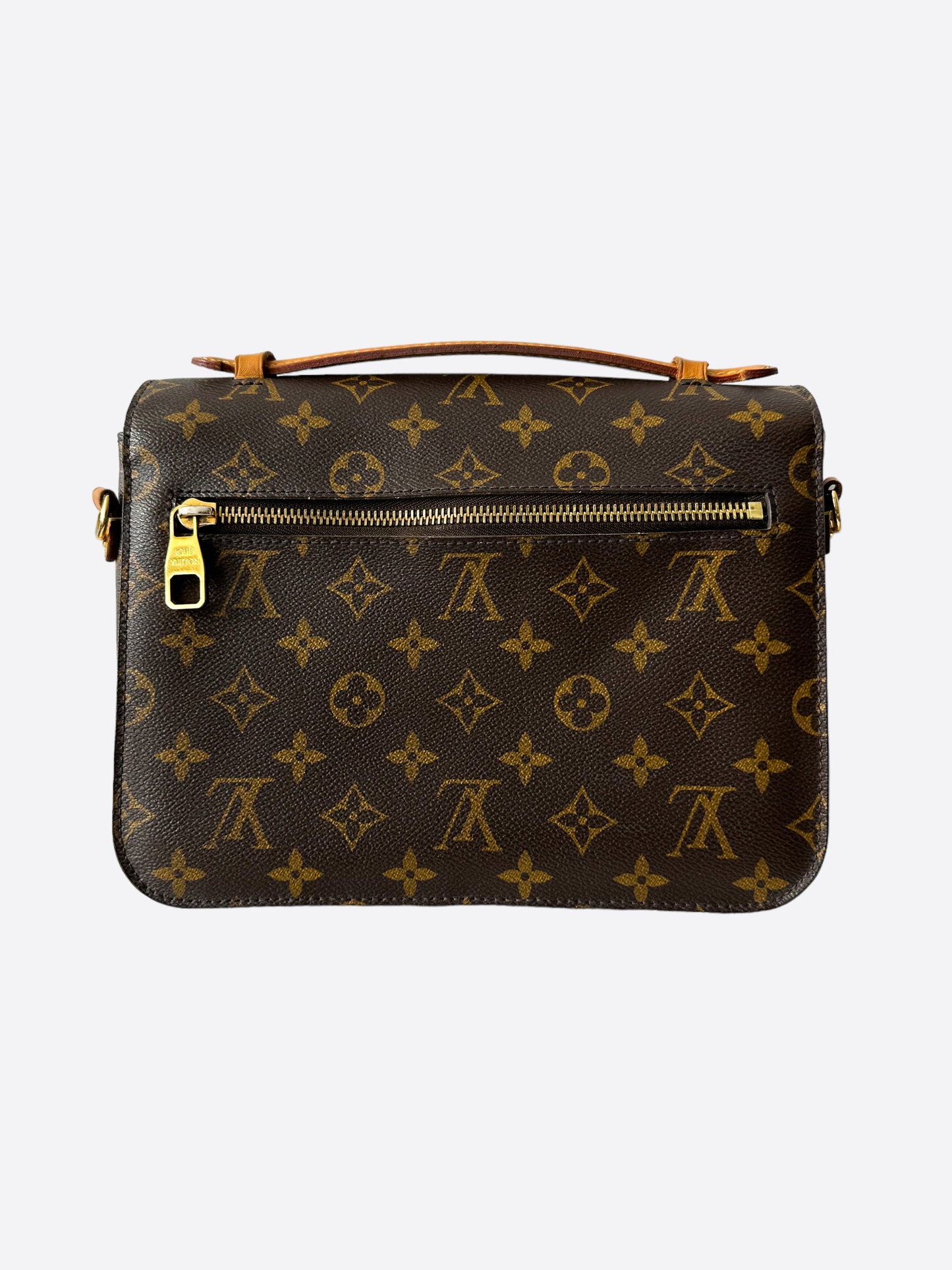 Louis Vuitton Brown Monogram Pochette Metis