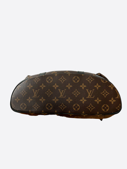 Louis Vuitton Brown Macassar Monogram Christopher Backpack