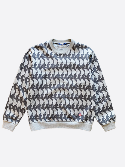 LV・NBA グレーシルエットセーター XS LV・NBA グレーシルエット LV・NBA グレーシルエットセーター XS LV・NBA グレーシルエット