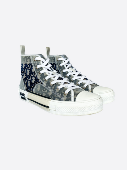 Dior Oblique Canvas B23 High Top Sneaker