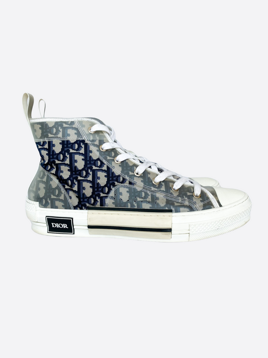 Dior Oblique Canvas B23 High Top Sneaker