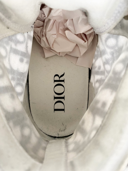 Dior Oblique Canvas High Top Sneaker