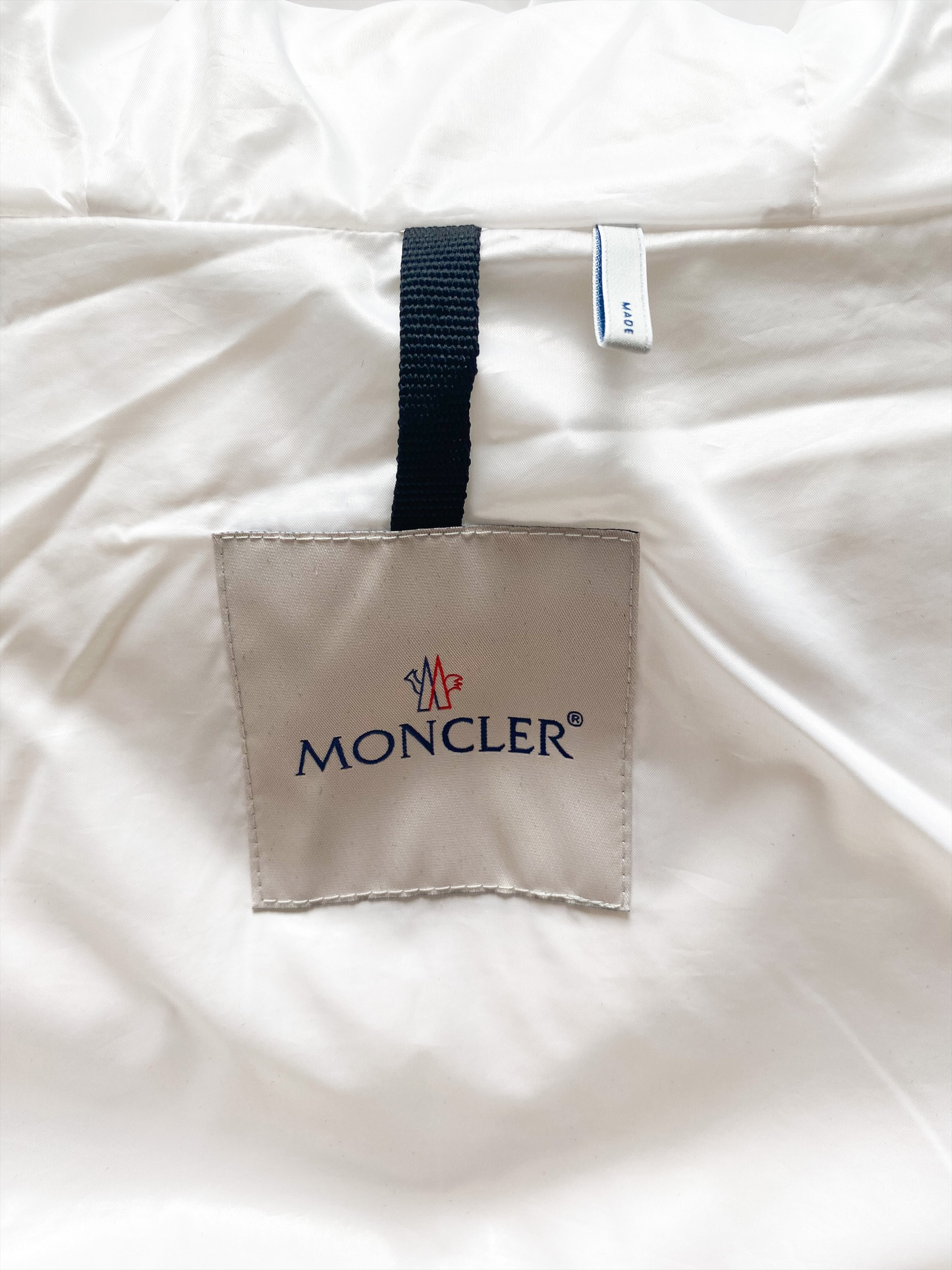 Moncler White Geunioc Giubbotto Women's Jacket