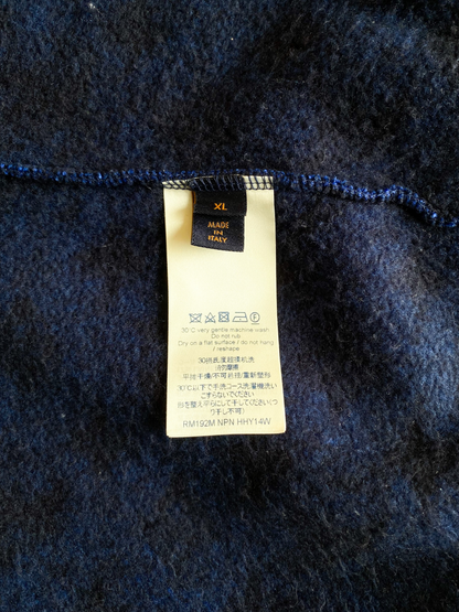 Louis Vuitton Blue Monogram Jacquard Sweater