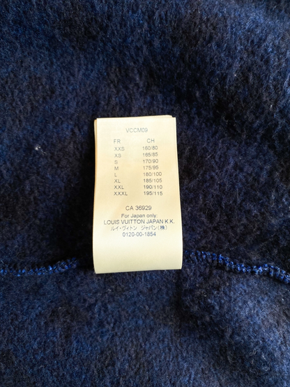 Louis Vuitton Blue Monogram Jacquard Sweater