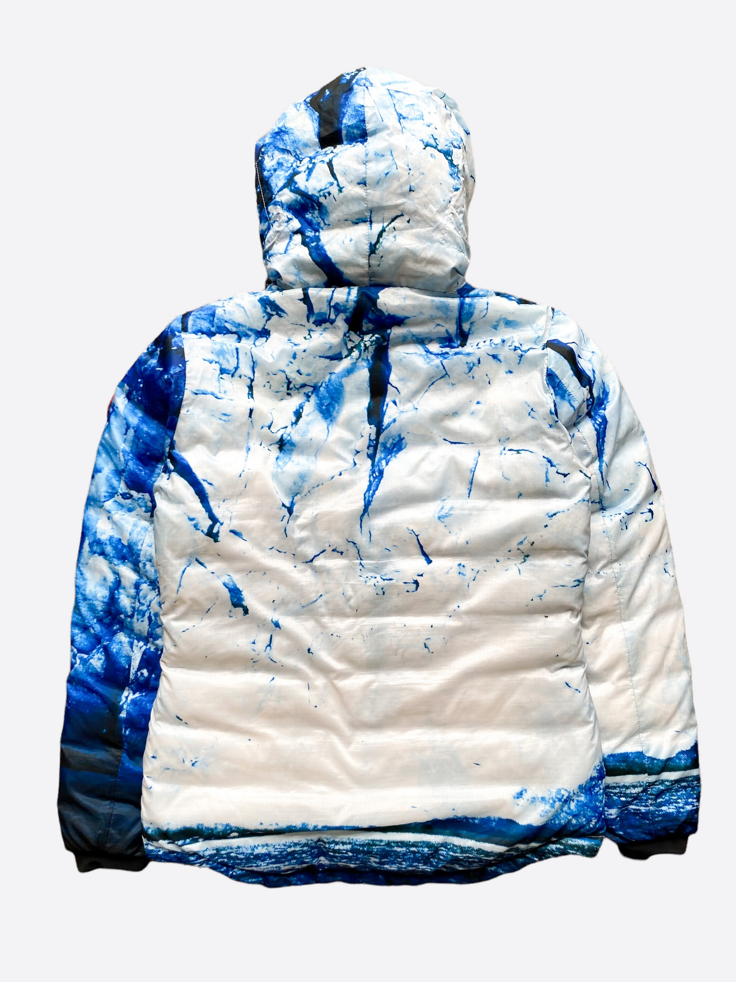 Canada goose lodge 2025 hoody glacier print