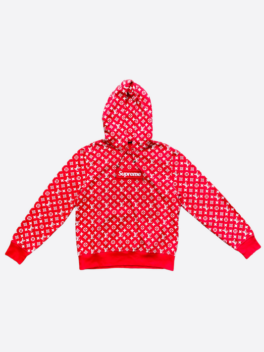 Louis Vuitton Supreme Box Logo Hoodie