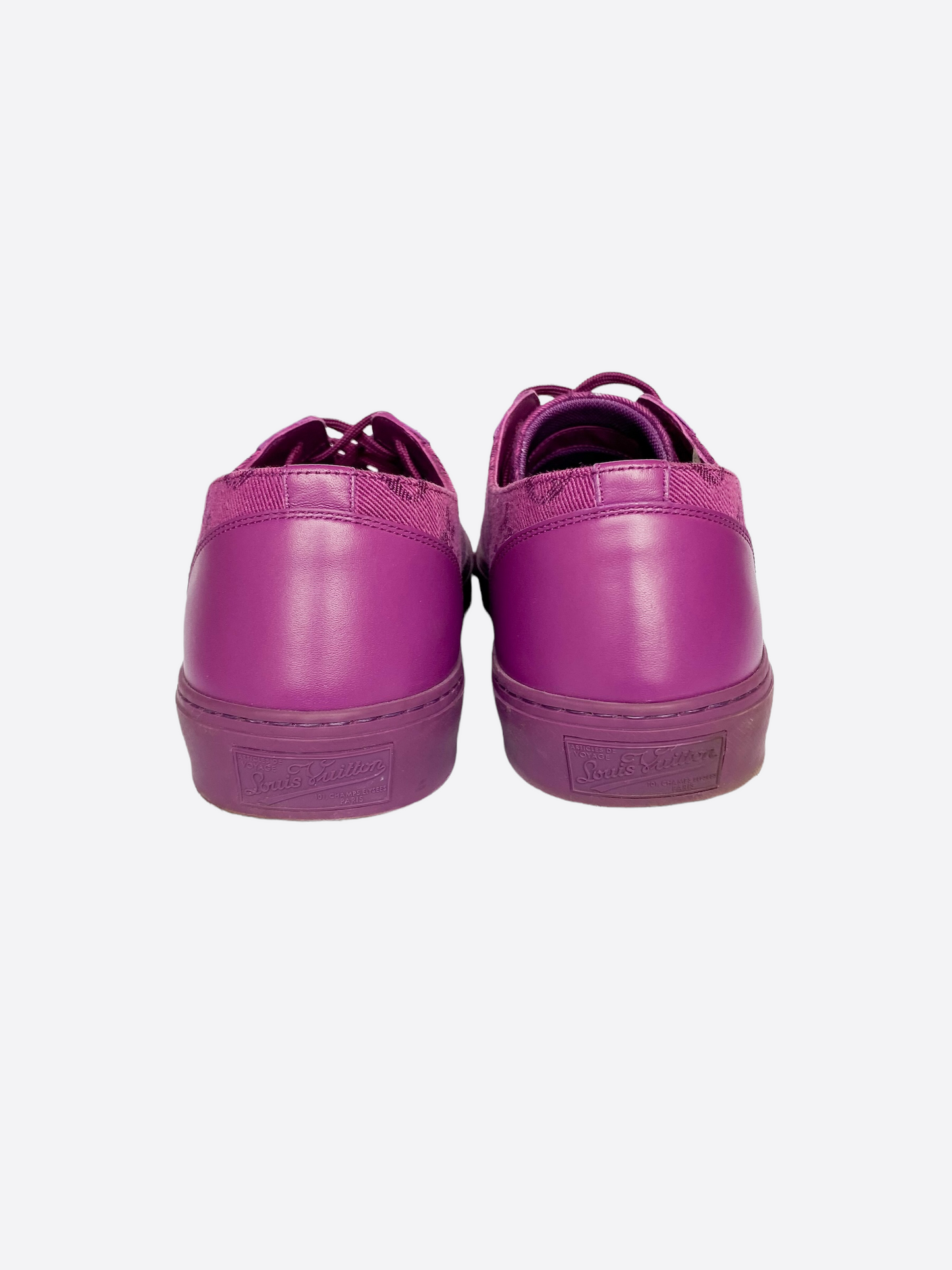 Louis Vuitton White/Purple/Pink Monogram Sneaker
