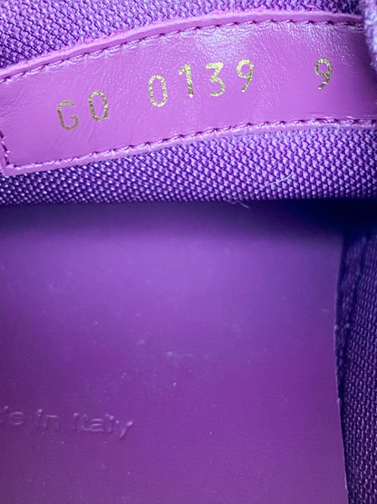 Louis Vuitton Purple Monogram Low Top Sneakers