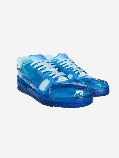 Louis Vuitton Blue Transparent Trainers