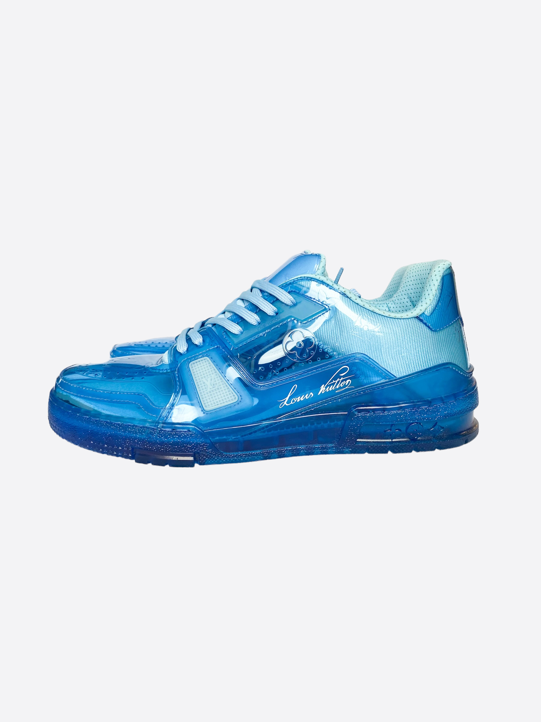 lv sneakers blue