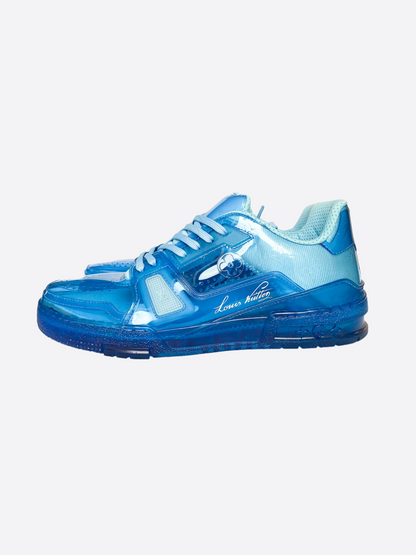 Louis Vuitton Blue Transparent Trainers