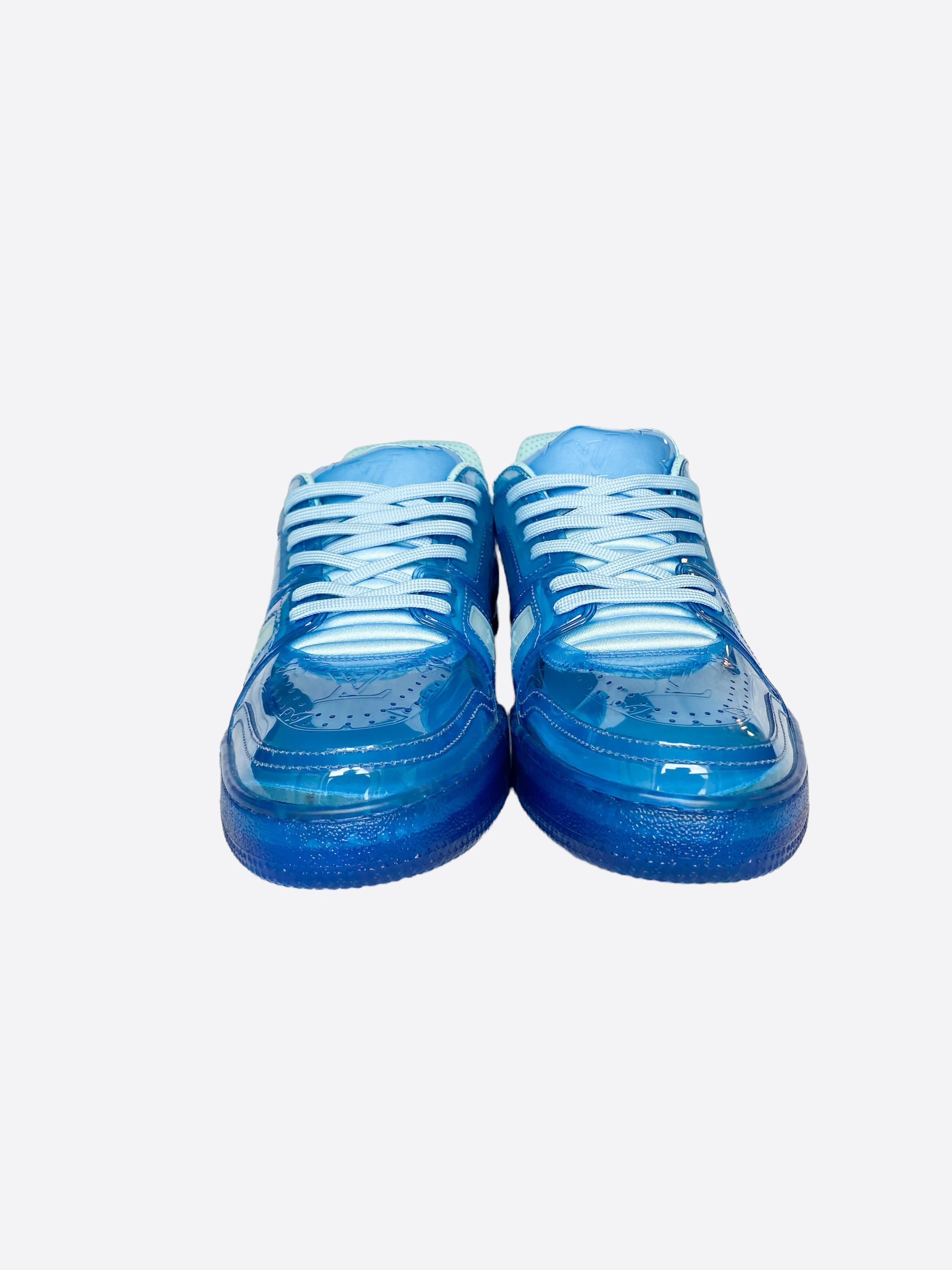 Blue suede 2025 louis vuitton shoes