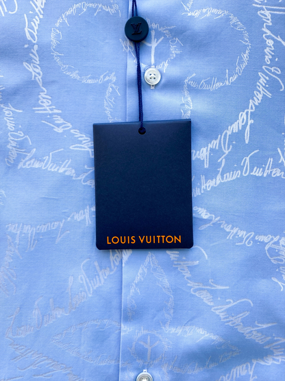 Louis Vuitton Handwriting Monogram Peace Shirt