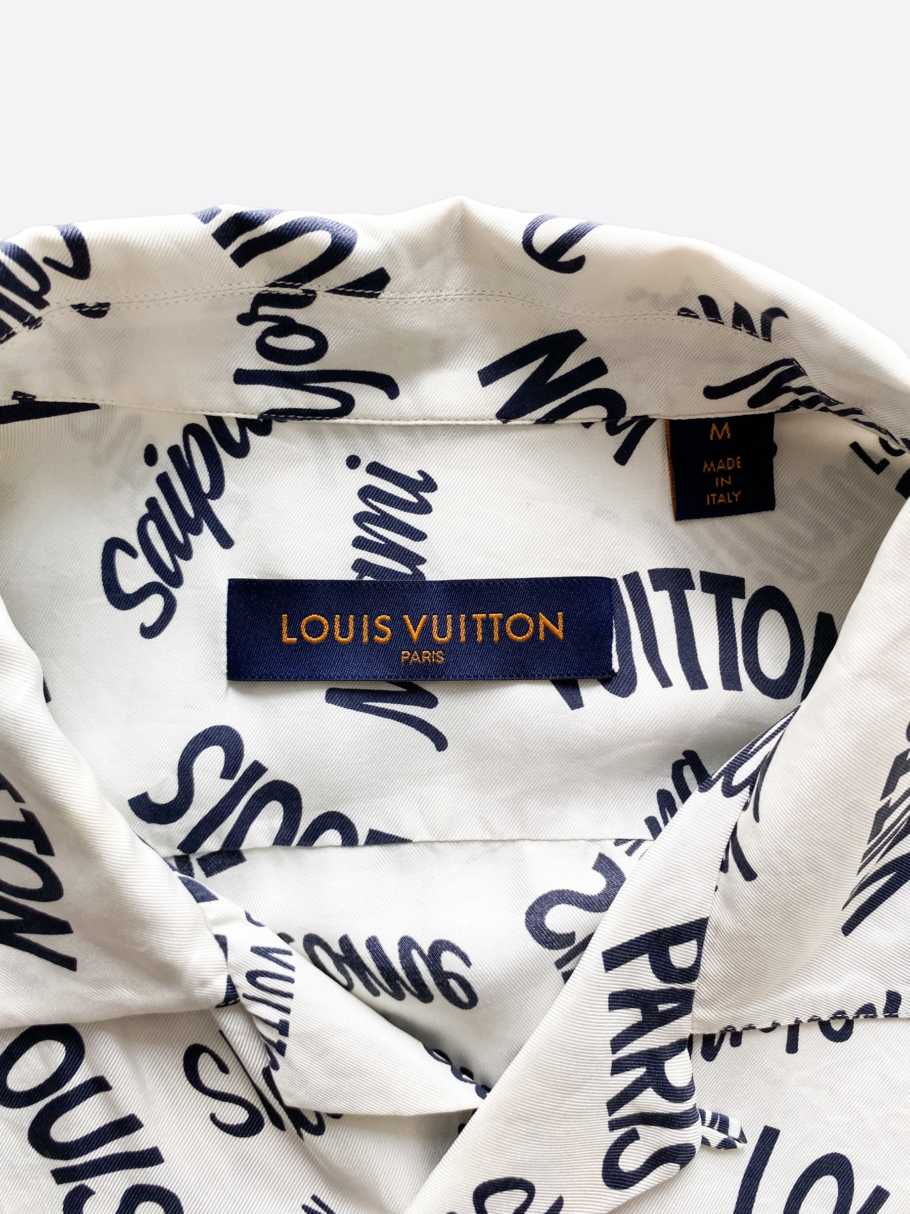 Silk shirt Louis Vuitton Ecru size XXL International in Silk