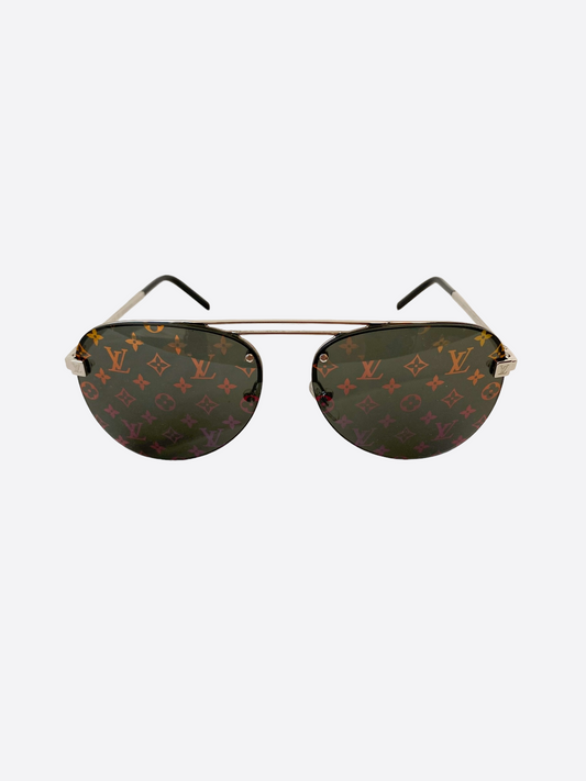 Louis Vuitton Gradient Monogram Clockwise Sunglasses